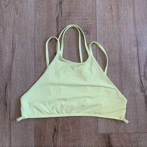 Frankie’s Bikinis Yellow Top